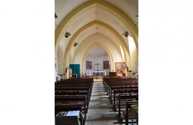 L'église de Soulègre Église de Soulègre